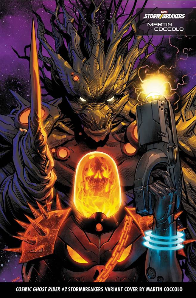COSMIC GHOST RIDER #2 Stormbreakers Variant Cover by Martin Coccolo
