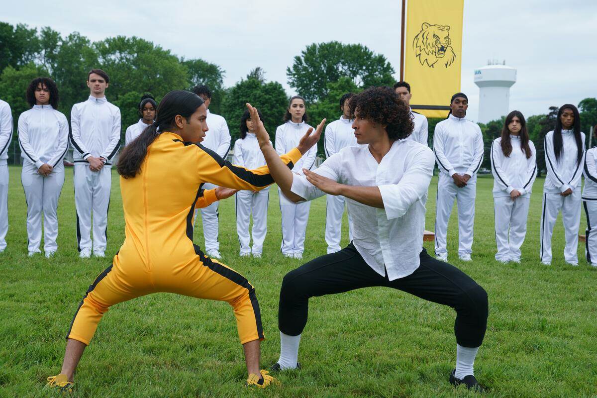 Tyler Dean Flores and Jordyn Owens in "Miguel Wants to Fight"