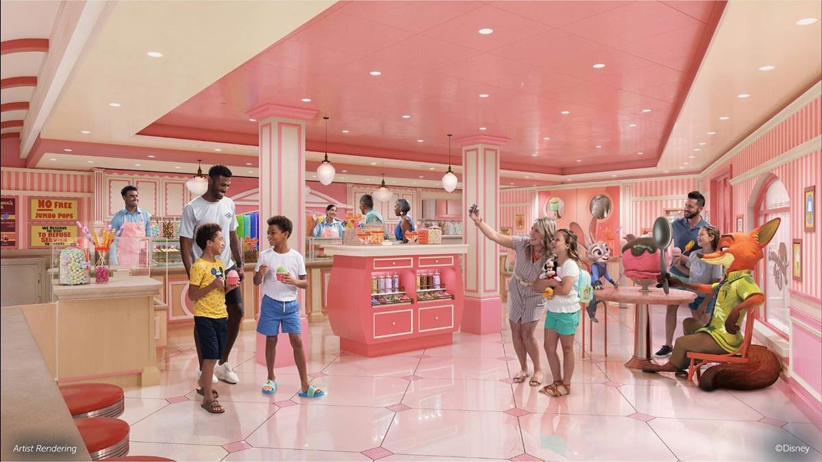 Jumbeaux's Sweets on the Disney Treasure