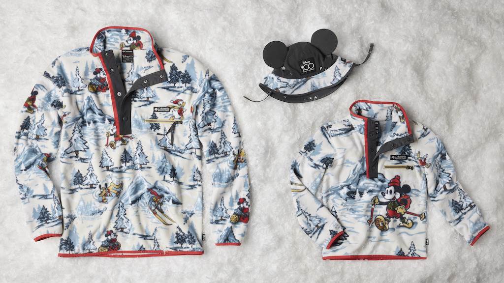 Half-snap fleece jackets for adults and kids featuring the Fab Five